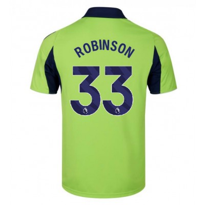 Moški Nogometni dresi Fulham Antonee Robinson #33 Gostujoči 2025-26 Kratek Rokav Moški Nogometni dresi Fulham Antonee Robinson #33 Gostujoči 2025-26 Kratek Rokav